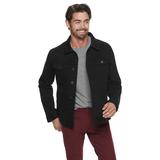 Men's XRAY Washed Denim Jacket, Size: XL, Black screenshot. Men's Jackets & Coats directory of Men's Clothing.