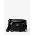 Michael Kors Slater Medium Pebbled Leather Sling Pack Black One Size