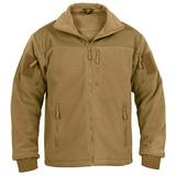 Rothco Spec Ops Tactical Fleece Jacket, Coyote Brown, M screenshot. Men's Jackets & Coats directory of Men's Clothing.