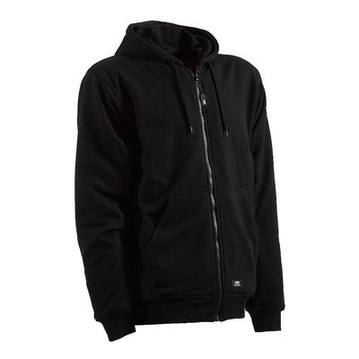 Berne Men's 3 XL Tall Black 100% Polyester Original Hooded Sweatshirt