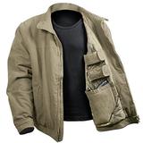 Rothco 3 Season Concealed Carry Jacket, S, Khaki screenshot. Men's Jackets & Coats directory of Men's Clothing.