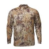 Kryptek Valhalla 2 LS Zip - Long Sleeve Camo Hunting Shirt (Valhalla Collection), Highlander, XS screenshot. Men's Jackets & Coats directory of Men's Clothing.