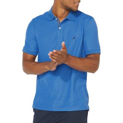 Nautica Spinnerblu FCA Deck Solid Polo Shirt