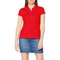 Tommy Hilfiger - Short Sleeve Top - Tommy Hilfiger Women - Polo Shirt - Women's Heritage Short Sleeve Slim Polo Shirt - Apple Red - Size XXL