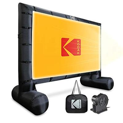 KODAK Inflatable Outdoor Projector Screen | 14.5 Feet, Blow-Up Screen for Movies, TV, Sports Games &