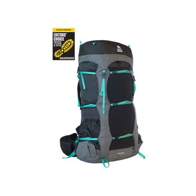 Granite Gear Backpacking Packs Blaze 60 Backpack - Women's Black/Black Gingham/Teal Short
