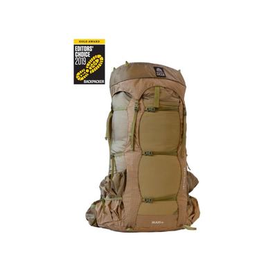 Granite Gear Backpacking Packs Blaze 60 Backpack - Men's Clay/Brown Gingham/Walleye Short