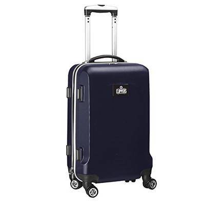 Denco NBA Los Angeles Clippers Carry-On Hardcase Luggage Spinner, Navy