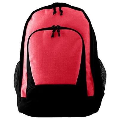 Augusta Sportswear Ripstop Backpack, One Size, Red/Black