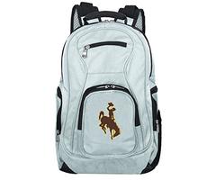 NCAA Wyoming Cowboys Voyager Laptop Backpack, 19-inches, Grey