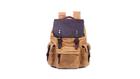 Tsd Brand Stone Creek Waxed Canvas Backpack - Camel