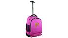 Denco MLB Pittsburgh Pirates 19 in. Pink Wheeled Premium Backpack