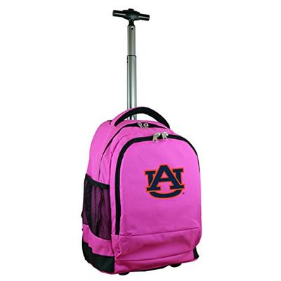 Denco NCAA Auburn Tigers Expedition Wheeled Backpack, 19-inches, Pink
