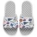 Youth ISlide White New York Yankees Cooperstown Collection Loudmouth Slide Sandals