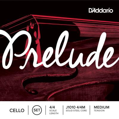 D'Addario Prelude Cello String Set, Medium 1/2
