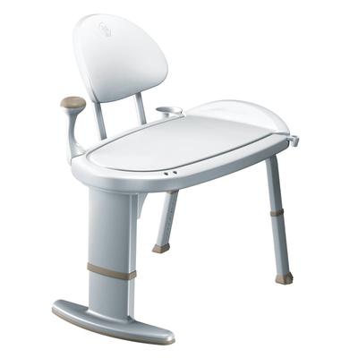 Moen DN7105 Glacier Shower Accessories Moen DN7105 Adjustable Transfer Bench from the Home Care