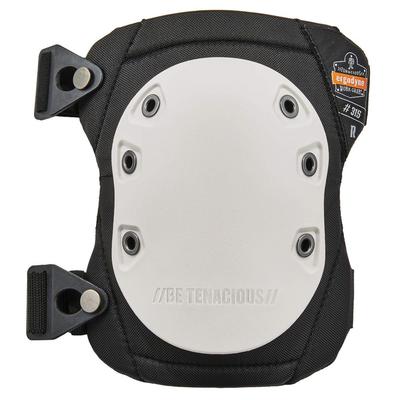 Ergodyne ProFlex Long Textured Hard Cap Knee Pads - Buckle