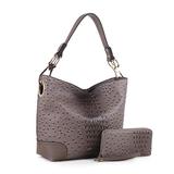MKF Set Hobo Bag for Women & Wristlet Wallet - PU Leather Designer Handbag Purse - Shoulder Strap La screenshot. Handbags & Totes directory of Handbags & Luggage.