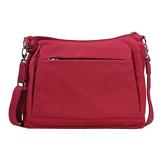 Gun Toten Mamas Concealed Carry Large Hobo Handbag, Red, One Size screenshot. Handbags & Totes directory of Handbags & Luggage.