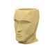 Vondom Adan Resin Statue Planter Resin/Plastic in Brown | 16.5 H x 11.75 W x 16.25 D in | Wayfair 49064F-BEIGE