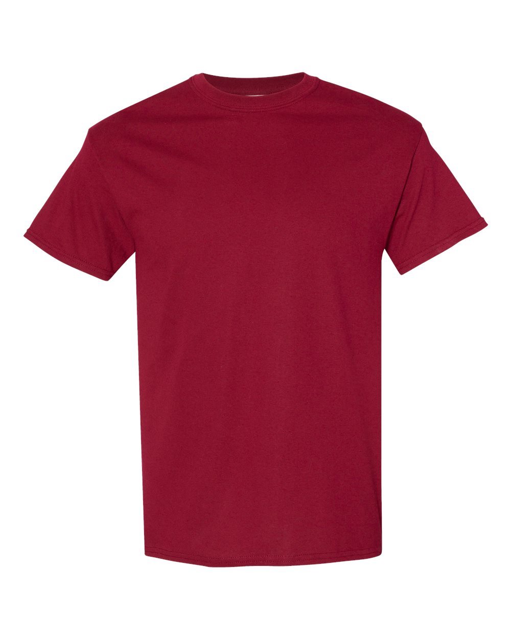 Gildan G500 Adult Heavy Cotton T-Shirt in Garnet size 4XL 5000, G5000