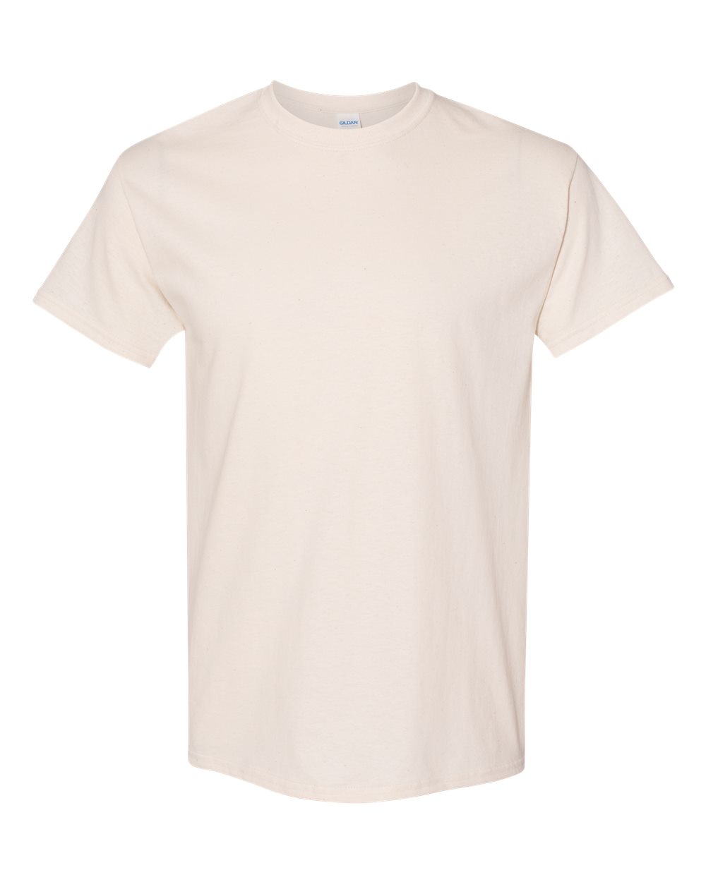 Gildan G500 Adult Heavy Cotton T-Shirt in Natural size 5XL 5000, G5000