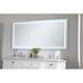 Mercury Row® Scoles Lighted Bathroom/Vanity Mirror in White | 72 H x 36 W x 1.93 D in | Wayfair C3BEEDF7FDFA47A3A6D70C9254C5D4B8