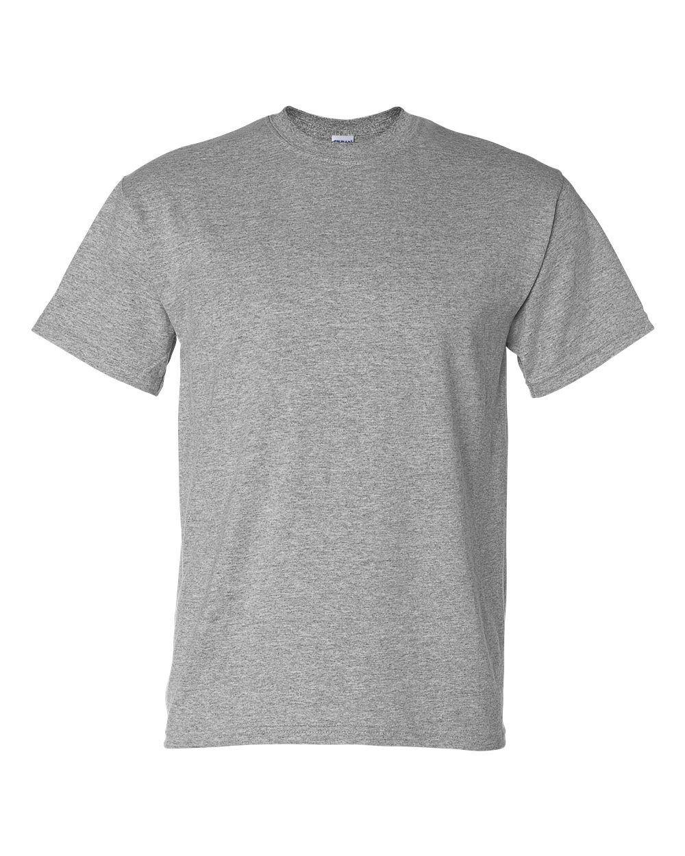 Gildan G800 Adult 50/50 T-Shirt in Sport Grey size 4XL | Cotton Polyester 8000, G8000