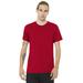 Bella + Canvas 3001C Jersey T-Shirt in Red size Small | Ringspun Cotton 3001, B3001, BC3001