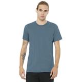 Bella + Canvas 3001C Jersey T-Shirt in Steel Blue size Large | Cotton 3001, B3001, BC3001