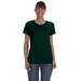 Gildan G500L Women's Heavy Cotton T-Shirt in Forest Green size XL | Cotton/Polyester Blend 5000L, G5000L