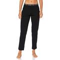 Calvin Klein Women's Sleep Pant Pyjama Bottoms, Black (Black 001), Large (Size:L)