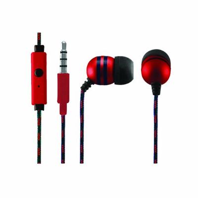 Sentry Industries Inc. HM284 Stingers Stereo Earbuds with Mic, Red
