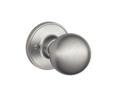 Schlage J170-COR Corona Non-Turning One-Sided Dummy Knob from the J-Series (Form Satin Stainless