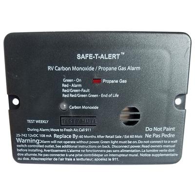 "Safe-T-Alert Tools Combo Carbon Monoxide Propane Alarm - Surface Mount - Mini - Black"