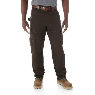 Wrangler Riggs Workwear Ranger Pants, Mens, Size 36x32, Brown