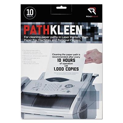 Read Right RR1237 PathKleen Sheets 8 1/2 x 11 10/Pack