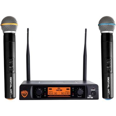 Nady Dw-22-ht-any Dual-transmitter Digital Wireless Microphone System (2 Digital Ht Handheld