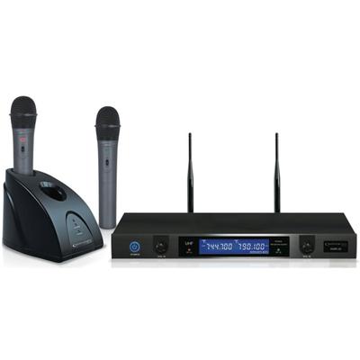 Technical Pro Dual UHF Rechargeable Microphone System