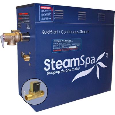 SteamSpa 4.5kW QuickStart Steam Bath Generator with Built-In Auto Drain