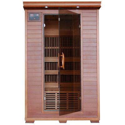 Radiant Sauna 2-Person Cedar Infrared Sauna with 6 Carbon Heaters