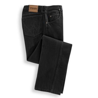 Men's Wrangler Rugged Wear Relaxed-Fit Jeans, Black, Size 54 28, 100% Cotton
