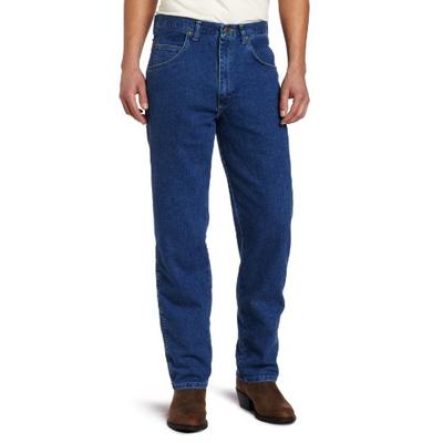 Wrangler Men's Rugged Wear Stretch Jean,Stonewashed,40x30