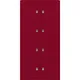 BISLEY Armoire à casiers LateralFile™, 8 casiers hauteur 375 mm, rouge cardinal
