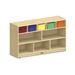 Jonti-Craft® 11 Compartment Shelving Unit w/ Bins Wood in Brown | 29.5 H x 48 W x 15 D in | Wayfair 0717JC