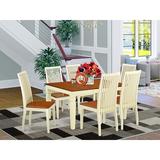 Darby Home Co Belcourt Butterfly Leaf Rubberwood Dining Set Wood in White | 30 H in | Wayfair F0CEEC9B59A543E0ADC6DC9AEC7D2367