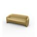 Vondom Blow 78.75" Wide Outdoor Patio Sofa Plastic in Brown | 30 H x 78.75 W x 31.25 D in | Wayfair 55016-BEIGE