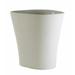 Vondom Bones Resin Pot Planter Resin/Plastic in White/Black | 47.25 H x 52 W x 45 D in | Wayfair 57004R-ICE