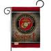 Breeze Decor Semper Paratus Coast Guard 2-Sided 18.5 x 13 in. Garden Flag in Red/Black | 18.5 H x 13 W in | Wayfair BD-MI-G-108418-IP-DB-D-US20-MC