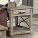 Gracie Oaks Zenna Floor Shelf End Table w/ Storage Wood in Brown | 24 H x 18 W x 28 D in | Wayfair E7919F91C9E143008E1DA7AB17B0F611